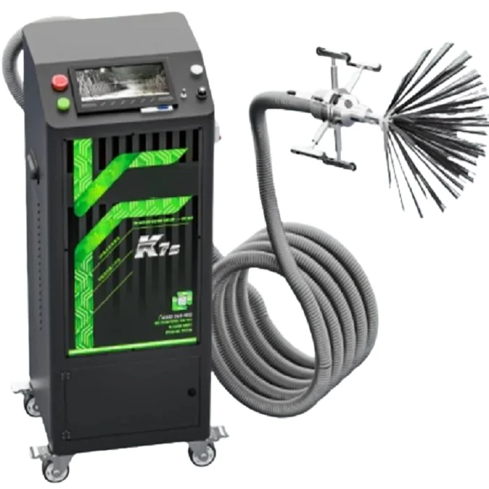 Visual flexible shaft integrated machine